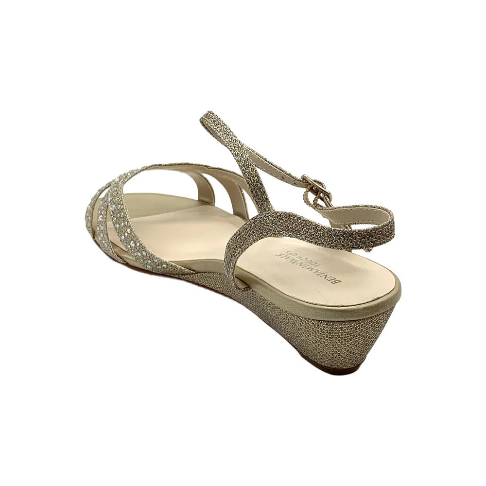Touch Ups Women's Lena Wedge Sandal Champagne - Wide - Picture 3 of 3